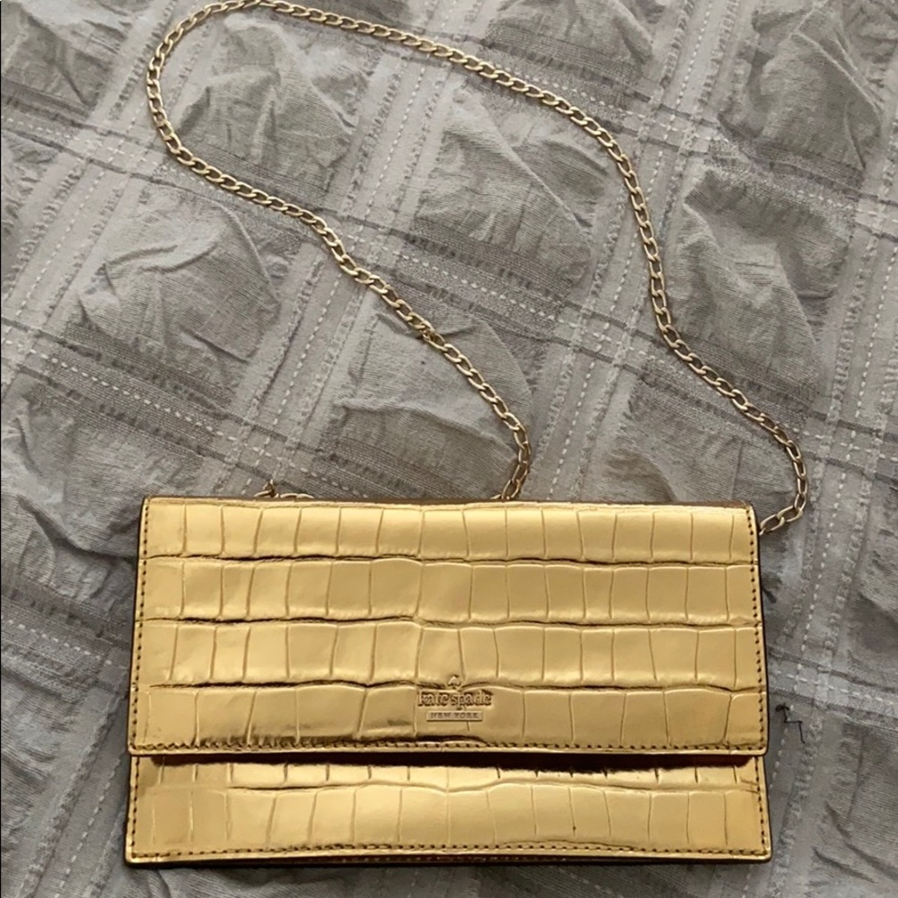 Kate spade wallet on a chain